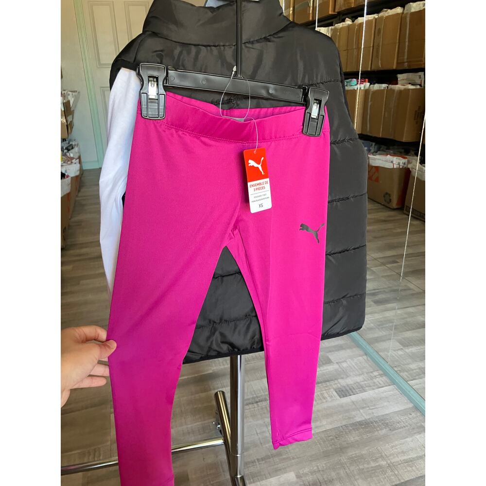 Puma Matching Sets Athletic Wear Puma 3 pc Pink Size XS - Picture 11 of 12